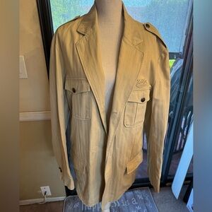 Rare Ecko Unltd 1972 Tan Coat for Men’s. Size XL